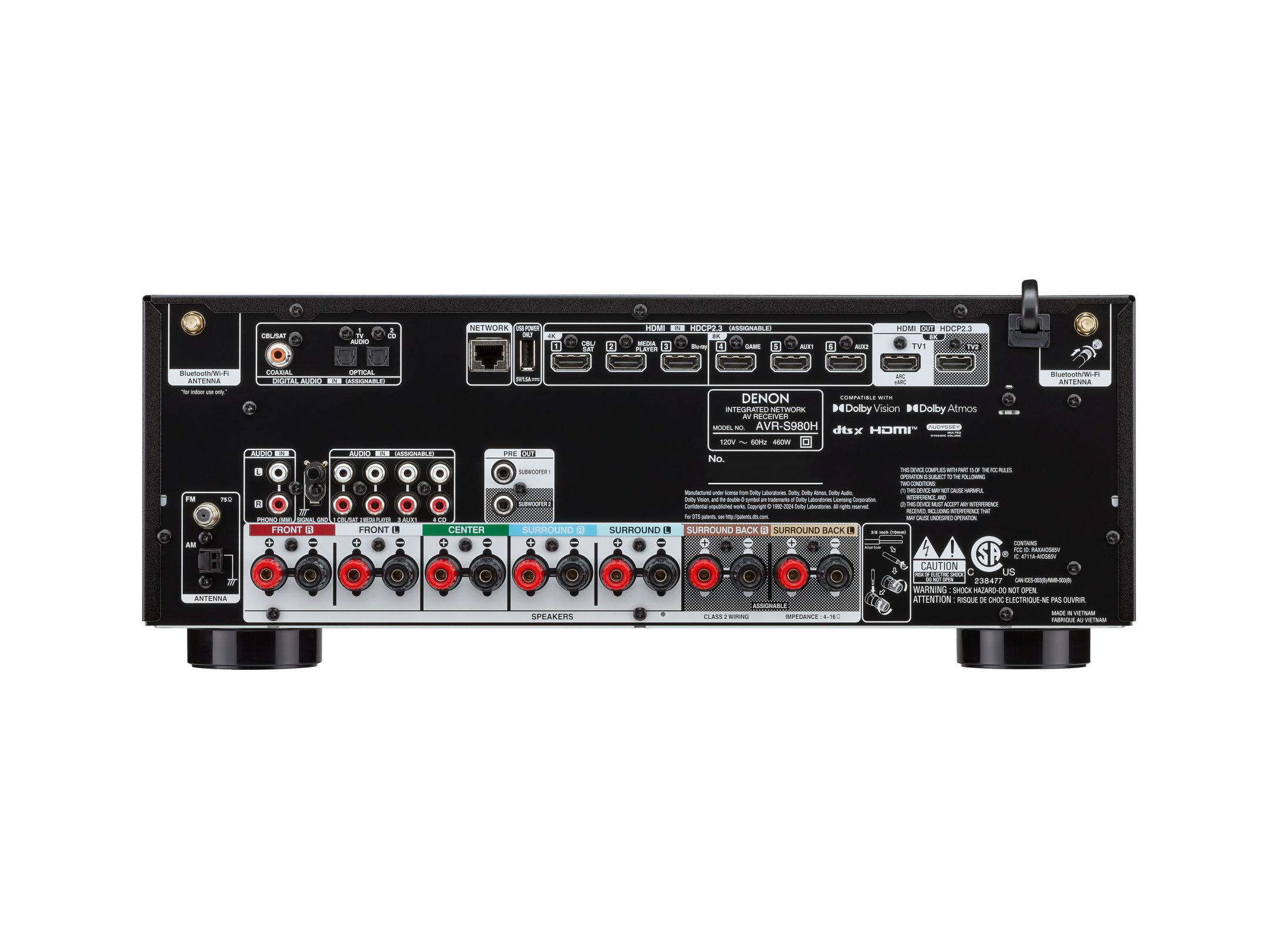Denon AVR-S980H AV Receiver