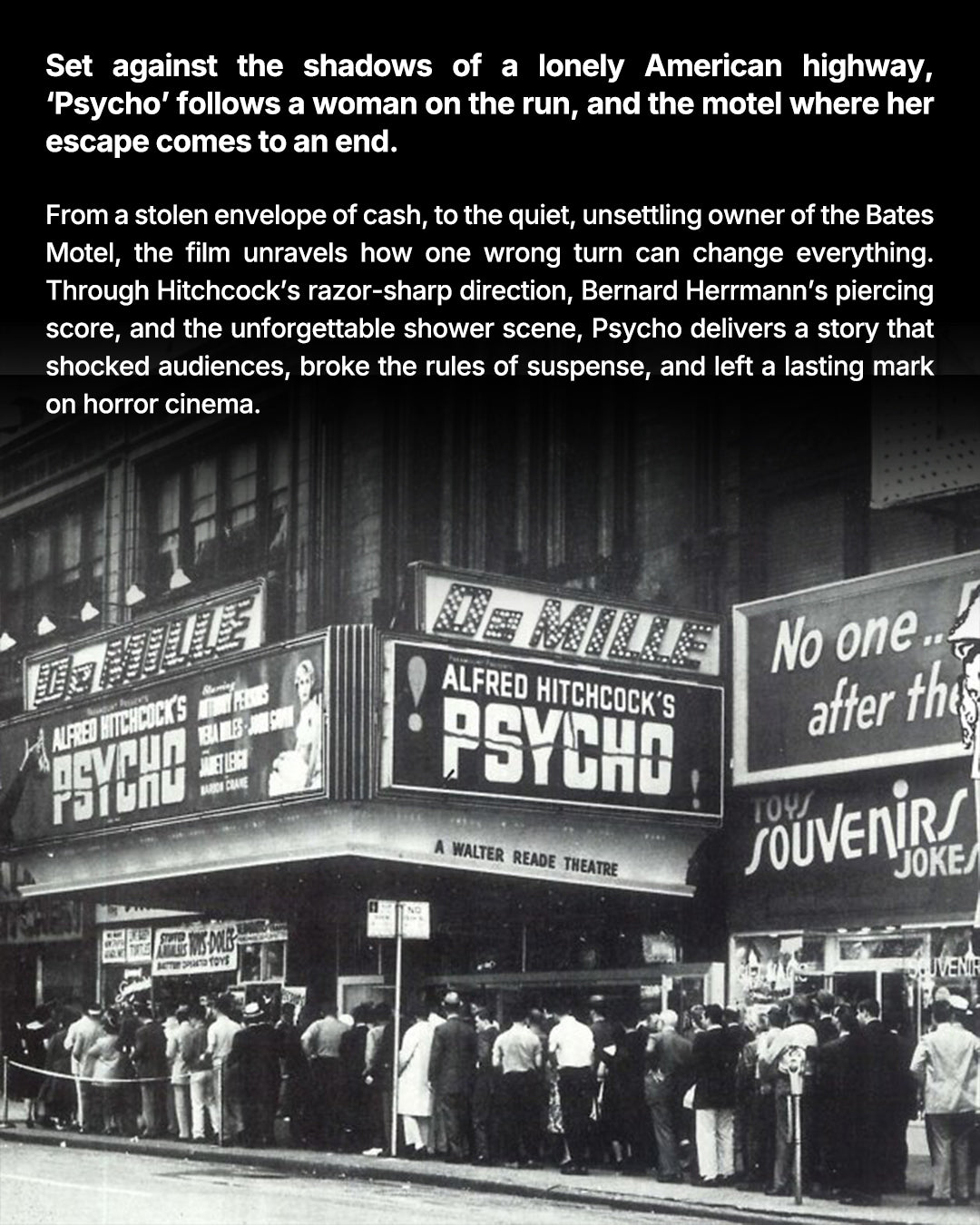 Psycho (1960) Film Screening at The Revolver Club (Bengaluru) - October 30th, 2026 | 6 PM Onwards