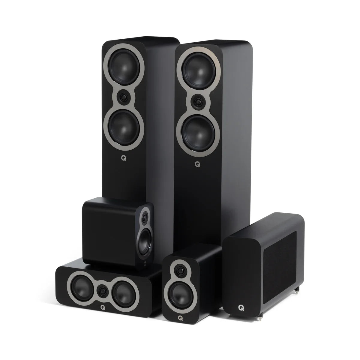 Q Acoustics 3050c 5.1 Speaker Package