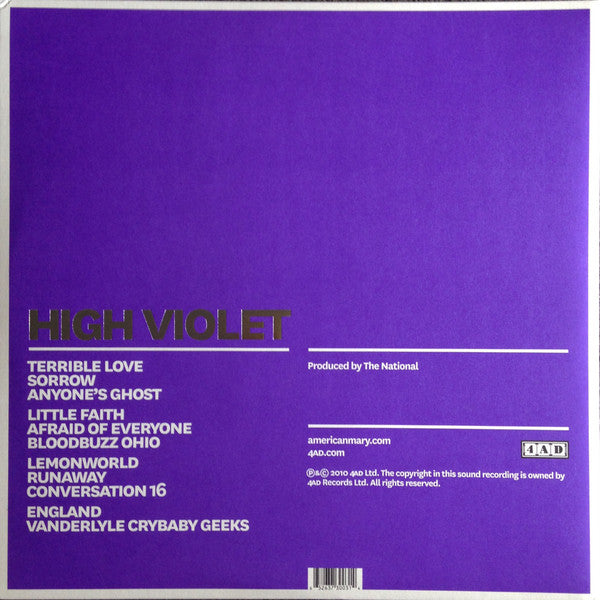 The National - High Violet (Arrives in 21 days)