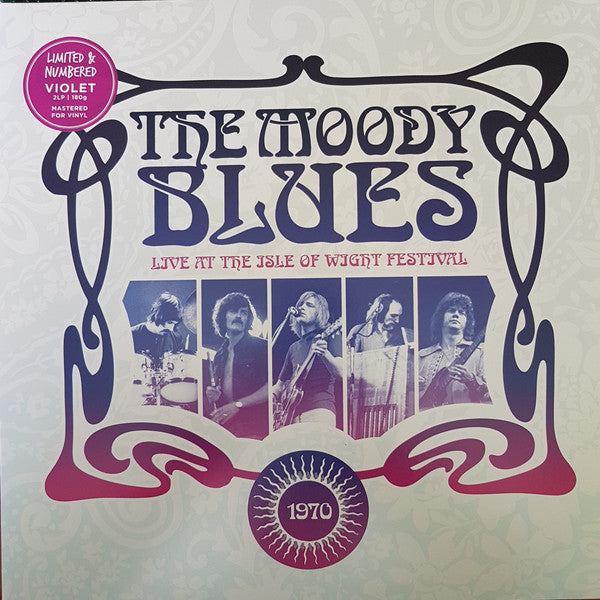 THE MOODY BLUES-LIVE AT THE ISLE OF WIGHT FESTIVAL 1970 - LP   ( Arrives in 4 Days )