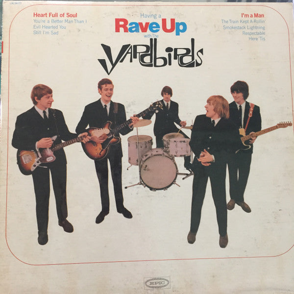 The Yardbirds – Having A Rave Up With The Yardbirds  (Arrives in 21 days)