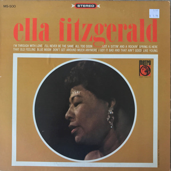 Ella Fitzgerald – Ella Fitzgerald  (Arrives in 21 days)