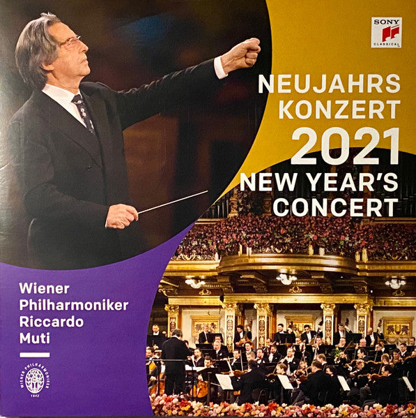 Wiener Philharmoniker, Riccardo Muti – Neujahrskonzert 2021 = New Year's Concert  (Arrives in 4 days )