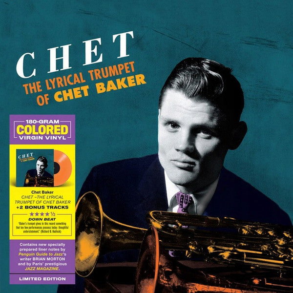 Chet Baker – The Lyrical Trumpet Of Chet Baker (Colored LP) (Arrives in 4 days)