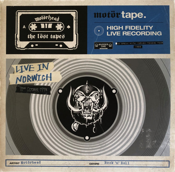 Motörhead – The Löst Tapes Vol. 2 (Live In Norwich 1998)  (Arrives in 4 days )