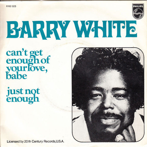 Barry White – Can't Get Enough Of Your Love, Babe    ( Arrives in 21 days)