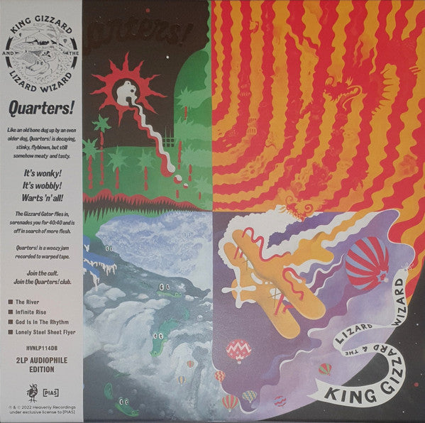 King Gizzard And The Lizard Wizard – Quarters! (Arrives in 4 days )