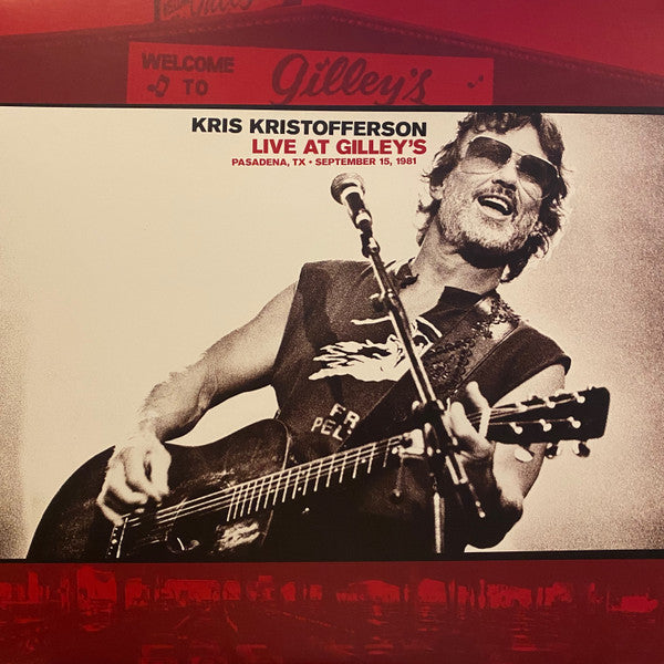 Kris Kristofferson – Live At Gilley's  (Arrives in 4 days)