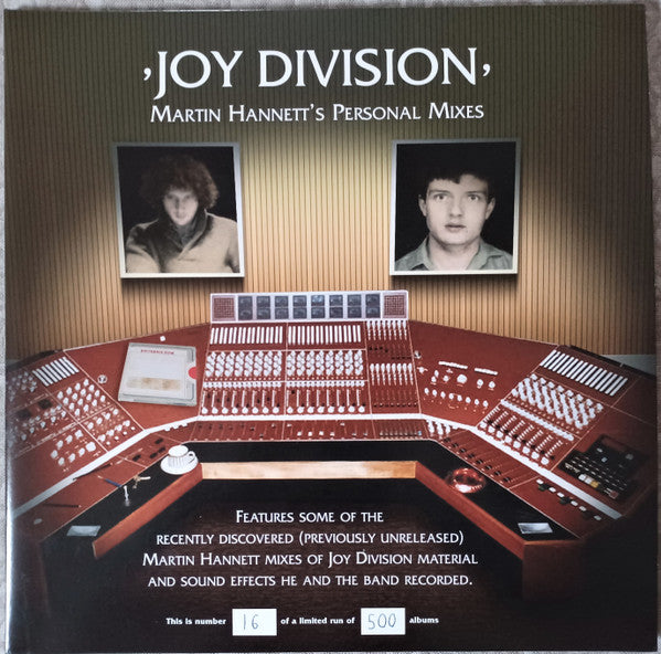 Joy Division – Martin Hannett's Personal Mixes   (Arrives in 4 days)