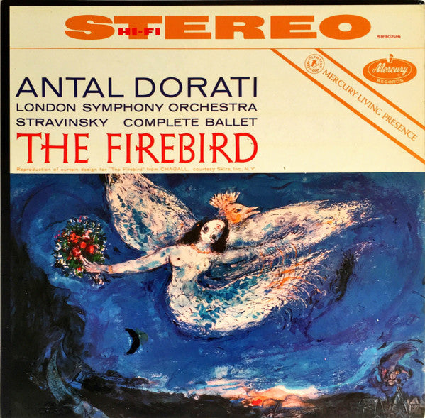 Igor Stravinsky / The London Symphony Orchestra / Antal Dorati – The Firebird  (Arrives in 4 days)
