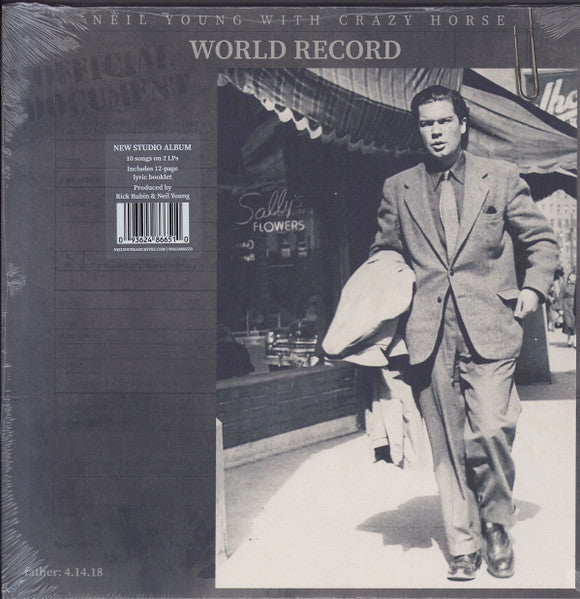 Neil Young With Crazy Horse – World Record  (Arrives in 4 days )
