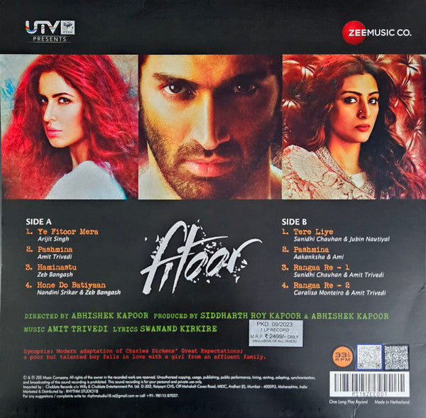 Amit Trivedi, Swanand Kirkire – Fitoor (Arrives in 4 days)