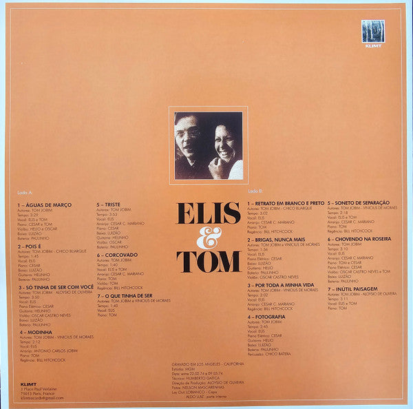 Elis & Tom – Elis & Tom (Quick Ship)