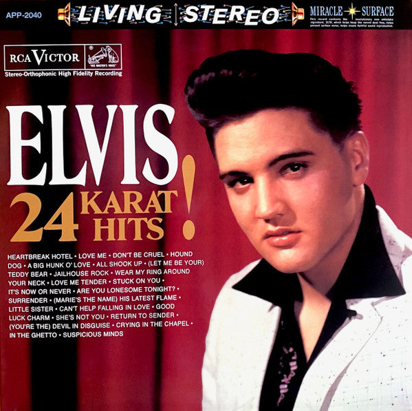 Elvis Presley - Elvis 24 Karat Hits! (Analogue Pressing) (Arrives In 30 Days)