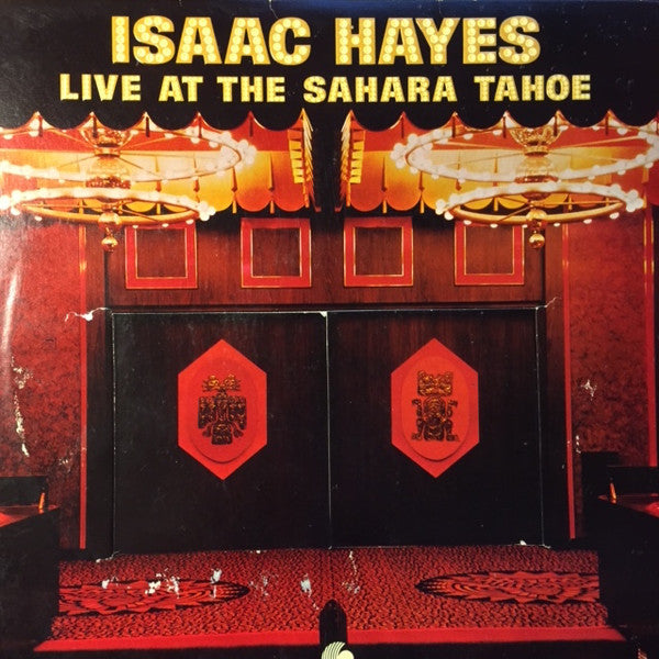 Isaac Hayes – Live At The Sahara Tahoe (Used Vinyl - VG)