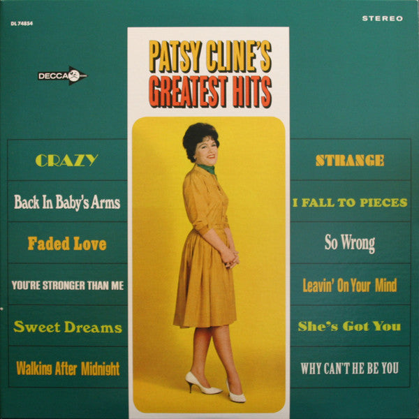 Patsy Cline – Greatest Hits    (Arrives in 30 days)