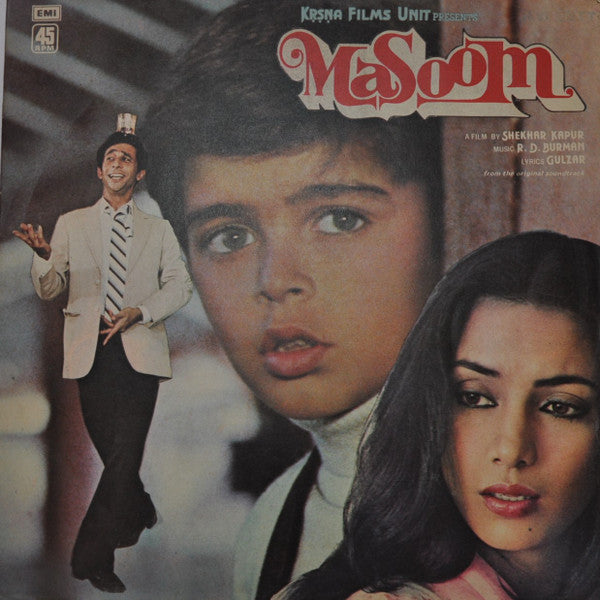 R. D. Burman, Gulzar – Masoom (Used Vinyl - VG+) JE Marketplace