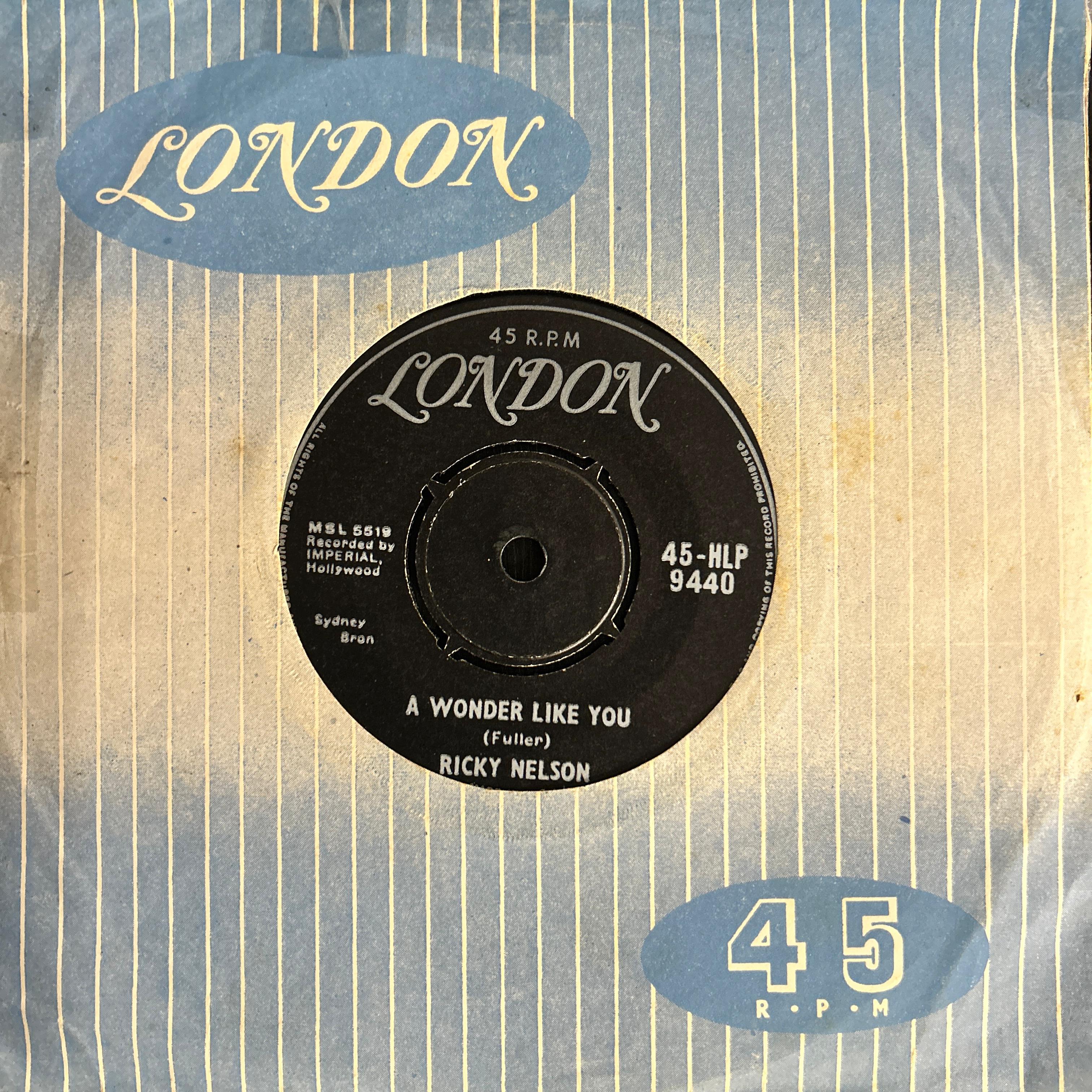 Ricky Nelson – Everlovin' (7 Inch Disc - EP) (Used Vinyl - VG) NJ Marketplace
