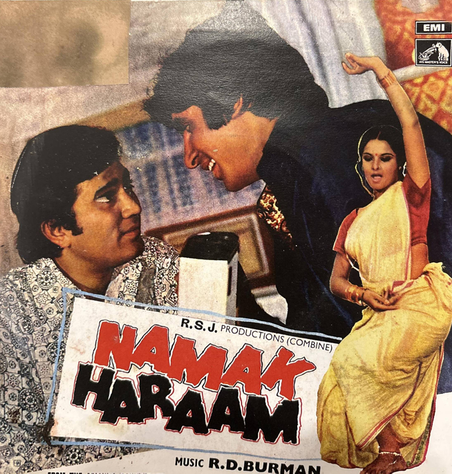 R. D. Burman ‚Äì Namak Haraam (7 Inch Disc - EP)  (Used Vinyl - VG+) NJ Marketplace