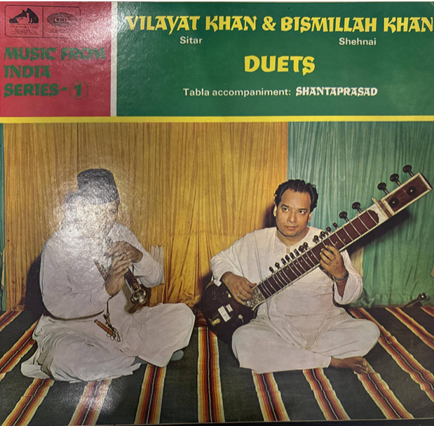 Vilayat Khan & Bismillah Khan, Shantaprasad* – Duets (Used Vinyl - G) AE Marketplace