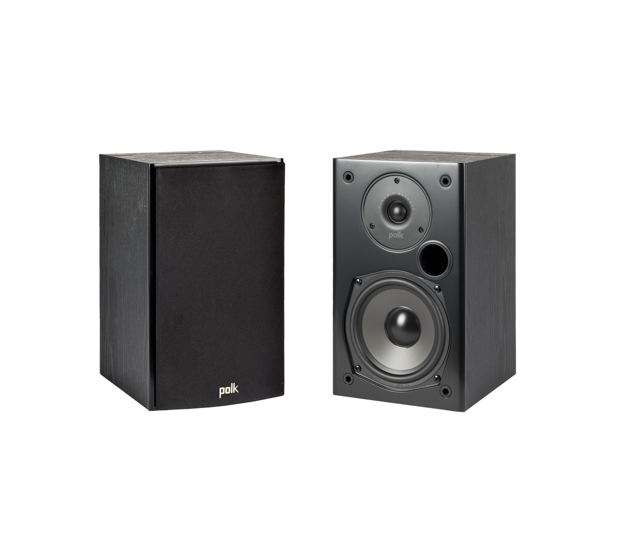 【極美品】polk audio　MODEL:T15　ブックシェルフ黒木目 並行輸入品】 Polk Audio T15 Bookshelf Speakers, Pair, Black