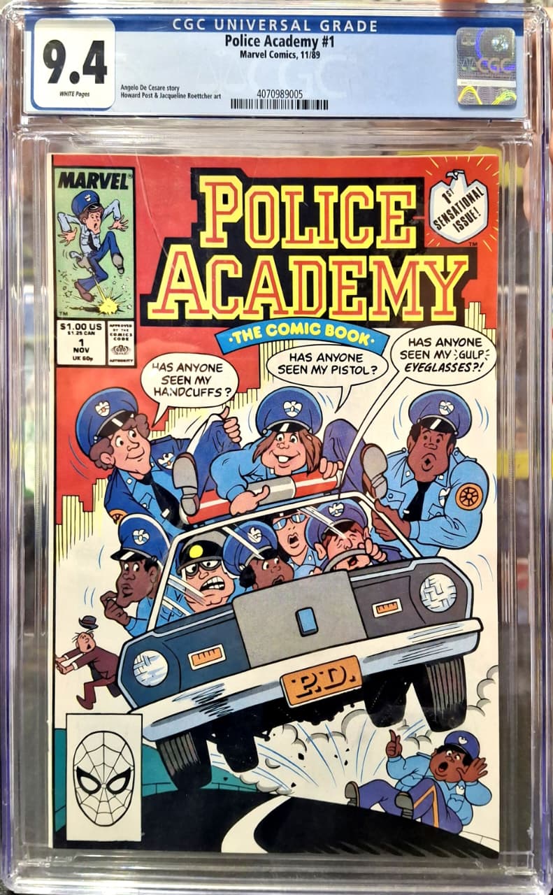 Police Academy #1 [CGC 9.4] [Comic book]