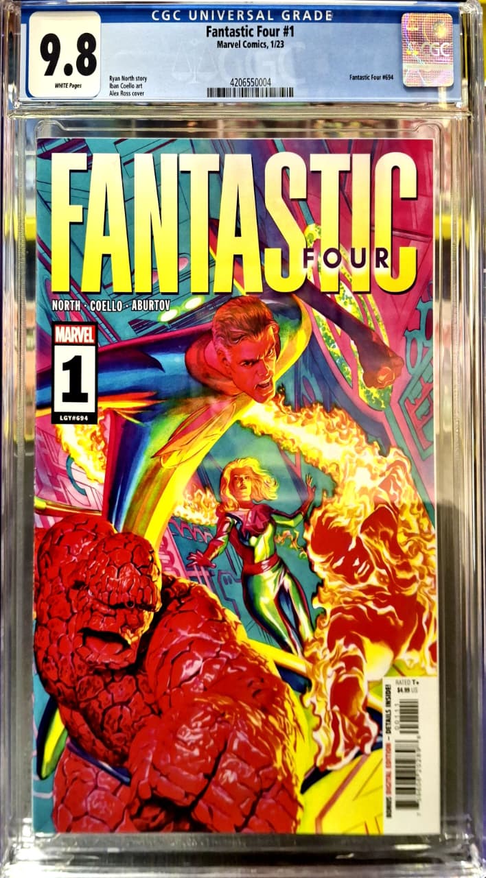 Fantastic Four #1 [CGC 9.8] [Comic book]