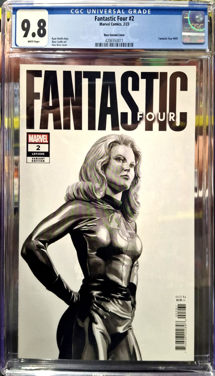 Fantastic Four #2 [Alex Ross Variant] [CGC 9.8] [Comic book]