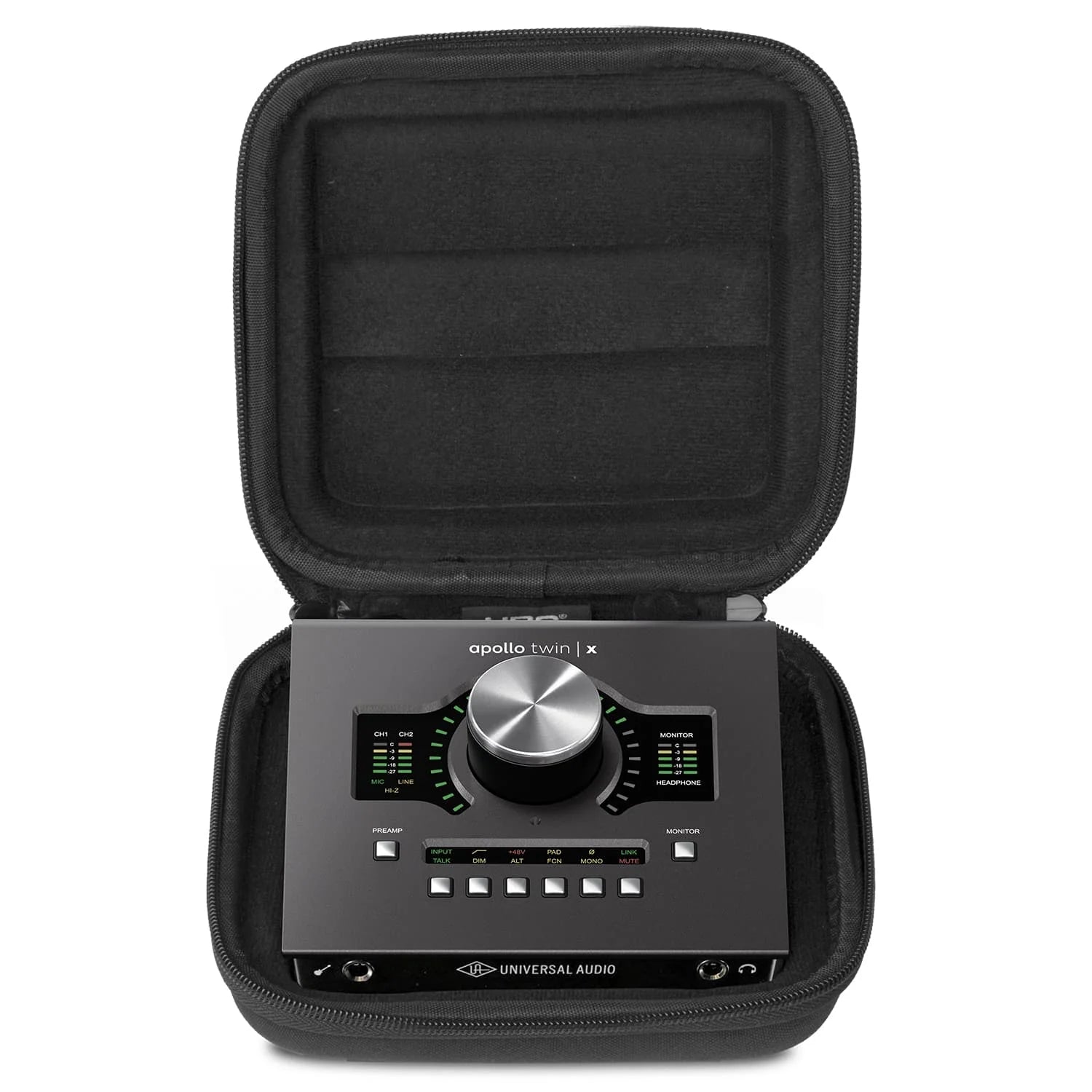 UDG - U8437BL Creator Universal Audio Apollo Twin MKII/ X Hardcase Black [Hardcase]