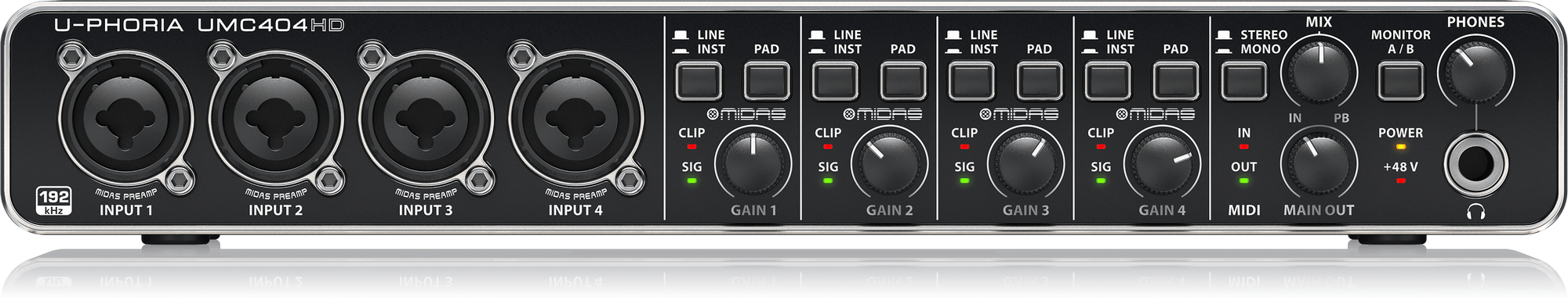 Behringer UMC404HD Audio Interface | The Revolver Club