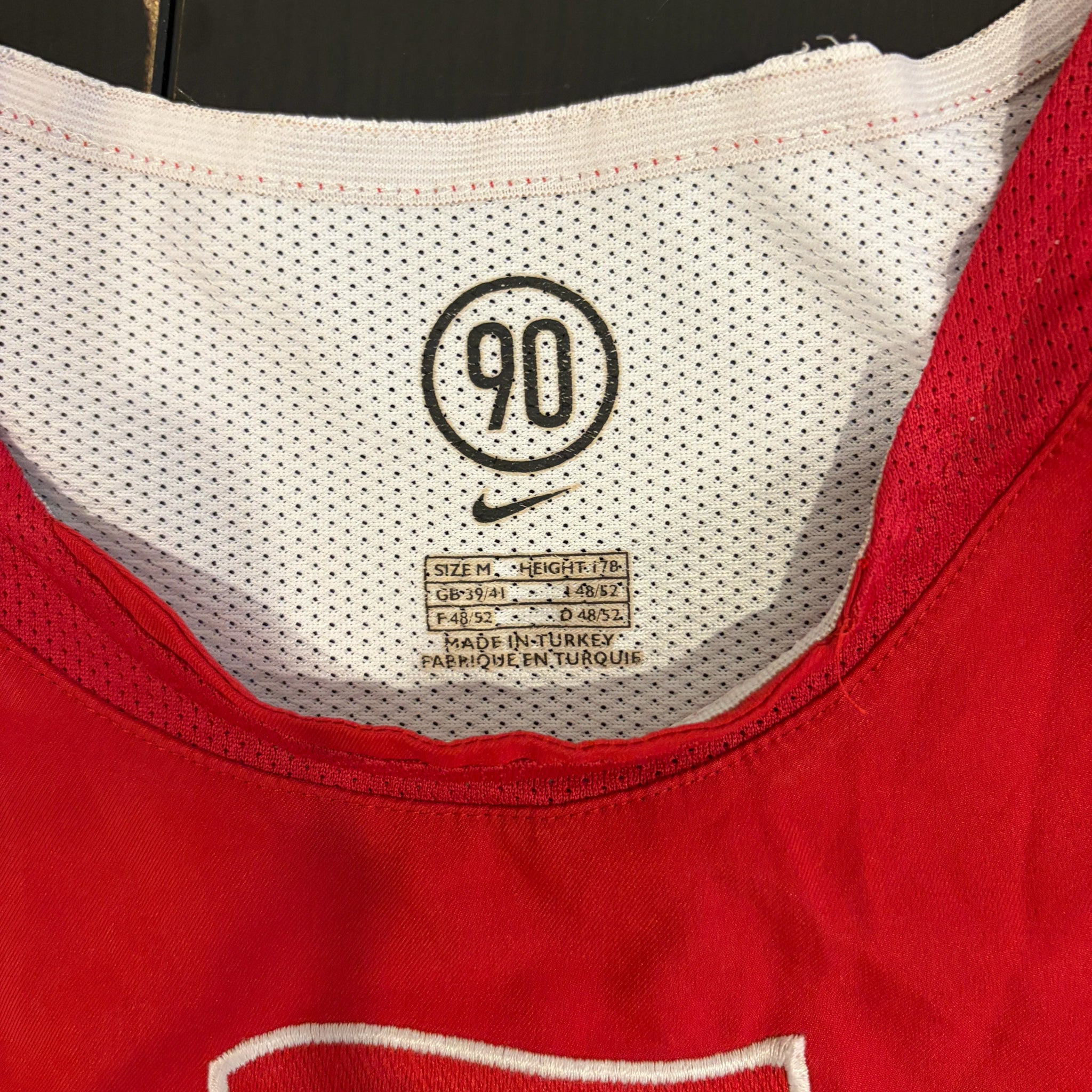 2004 Turkey Home Jersey - M