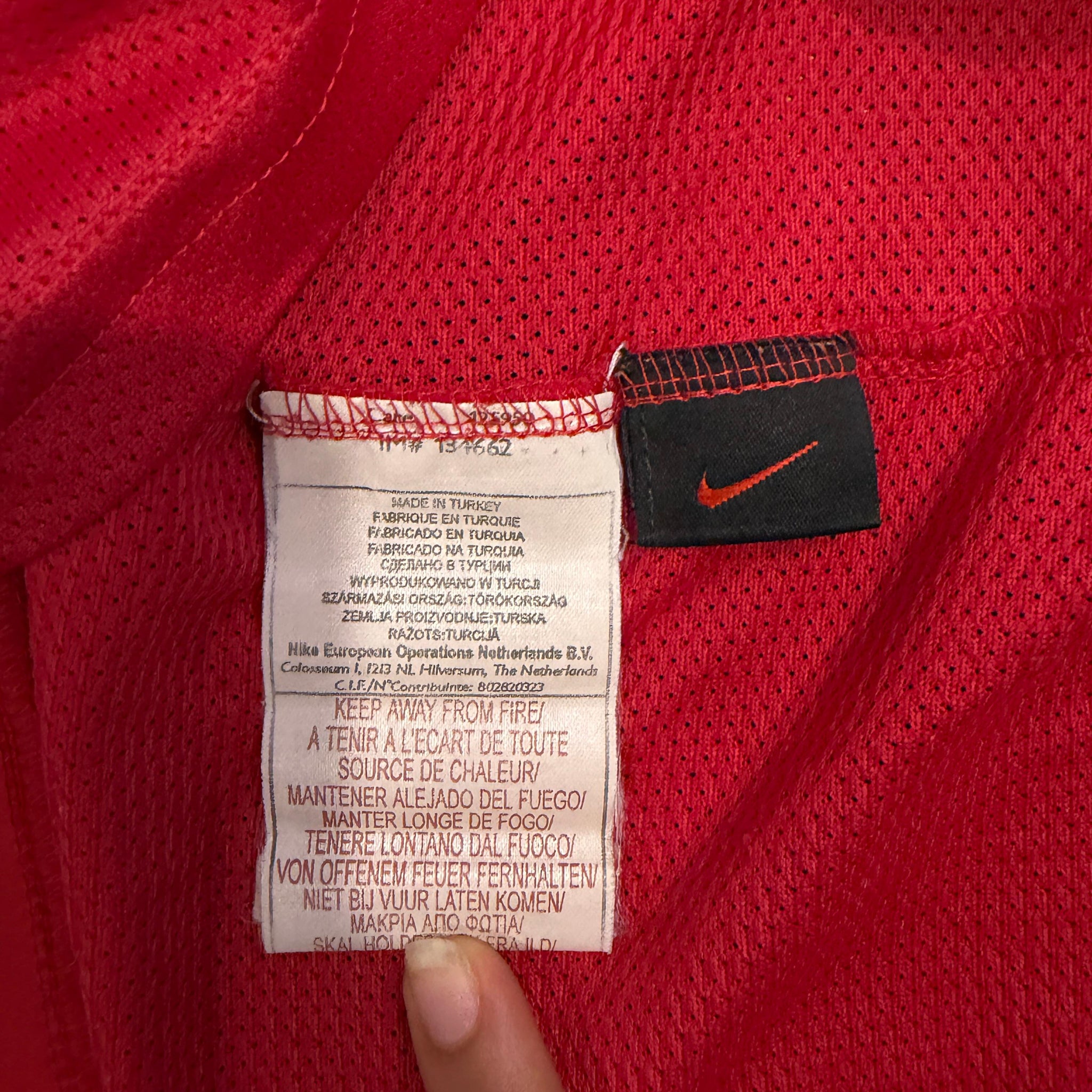 2004 Turkey Home Jersey - M