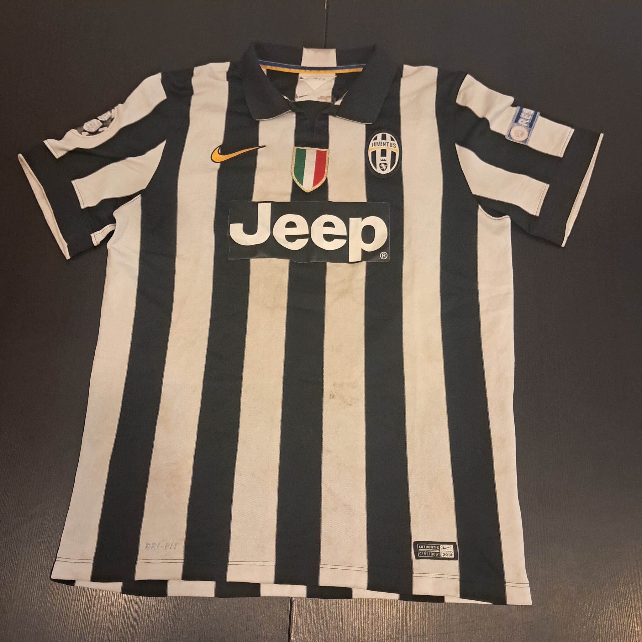 2012-13 Juventus Pogba Home Jersey - M