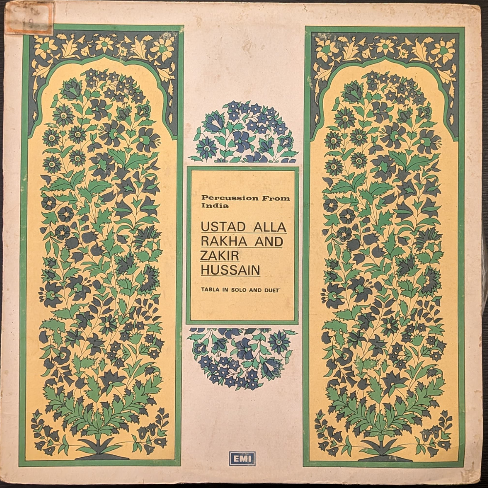 Ustad Alla Rakha And Zakir Hussain – Percussion From India (Tabla In ...