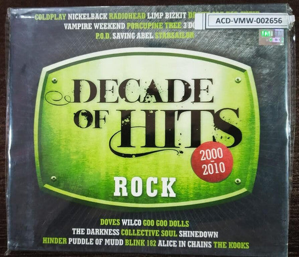Various – Decade of Hits 2000-2010 Rock (Pre Owned / Opened) (CD/Compact Disc) (Quick Ship)