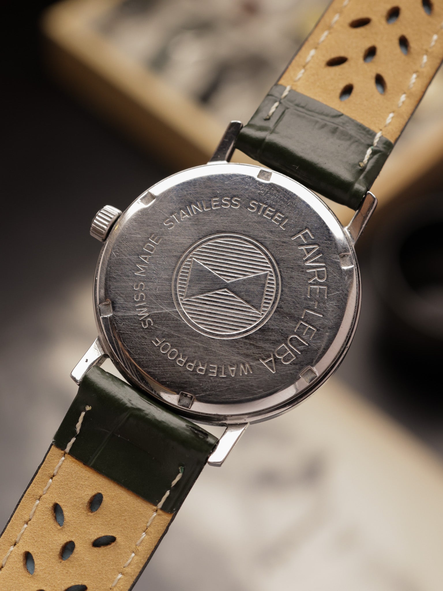 Favre Leuba Twin Power (Rare Gray Dial)-[38mm] Manual