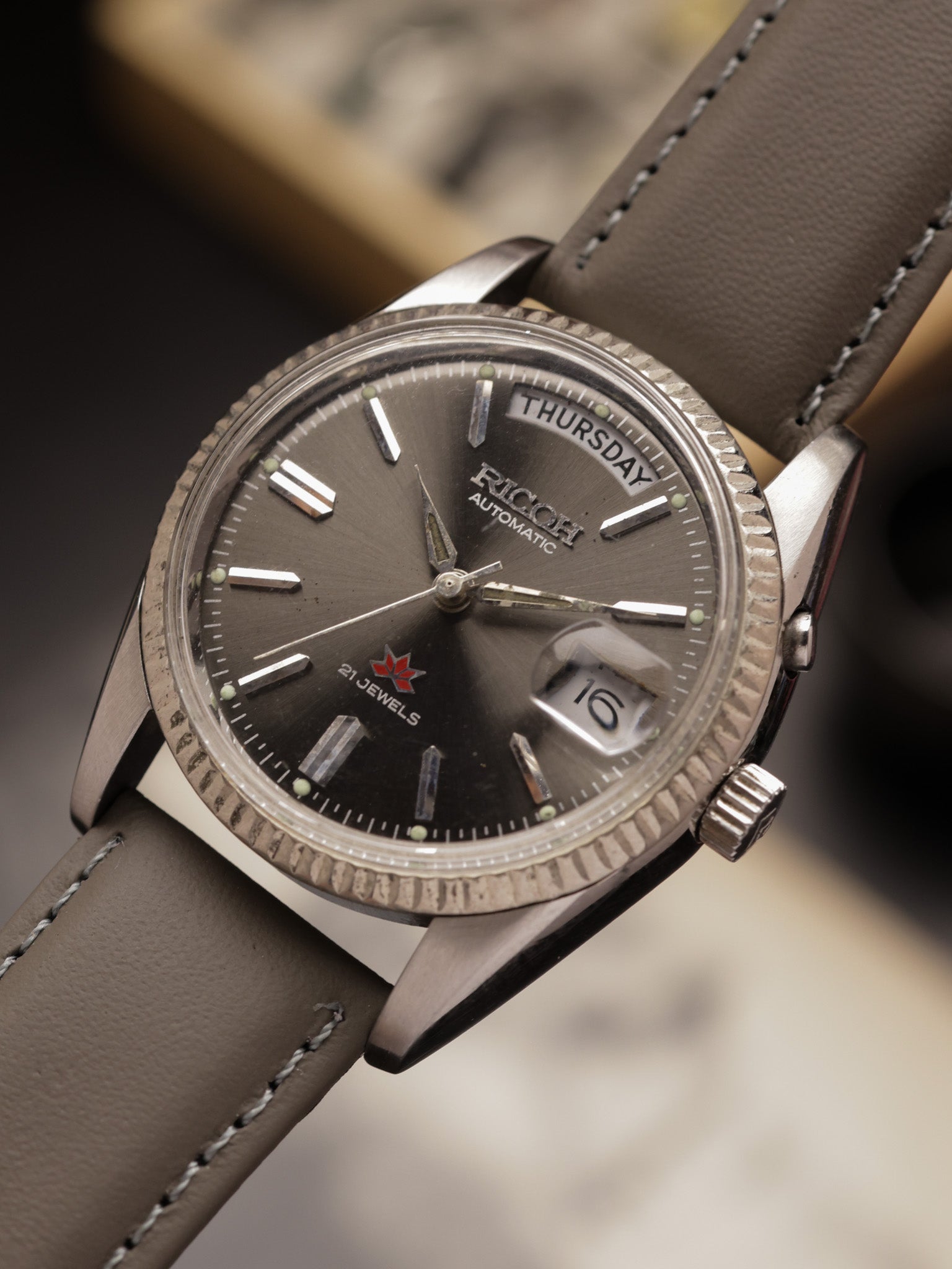 Ricoh 21 Jewels President (Ref. 061121) –  Automatic