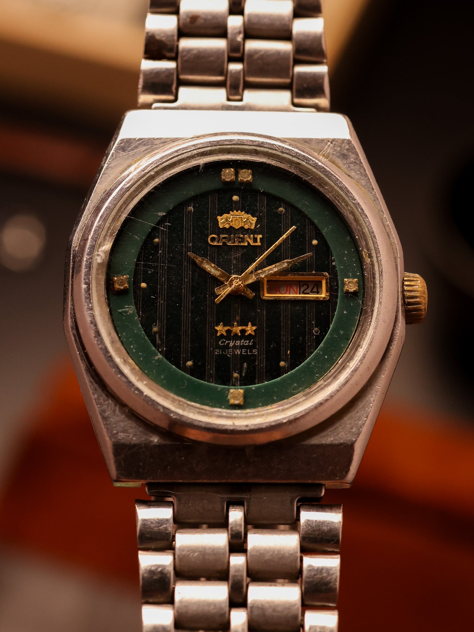 Orient Crystal Three Star-[35mm] Automatic (Ref. 0S559C084B) – The 