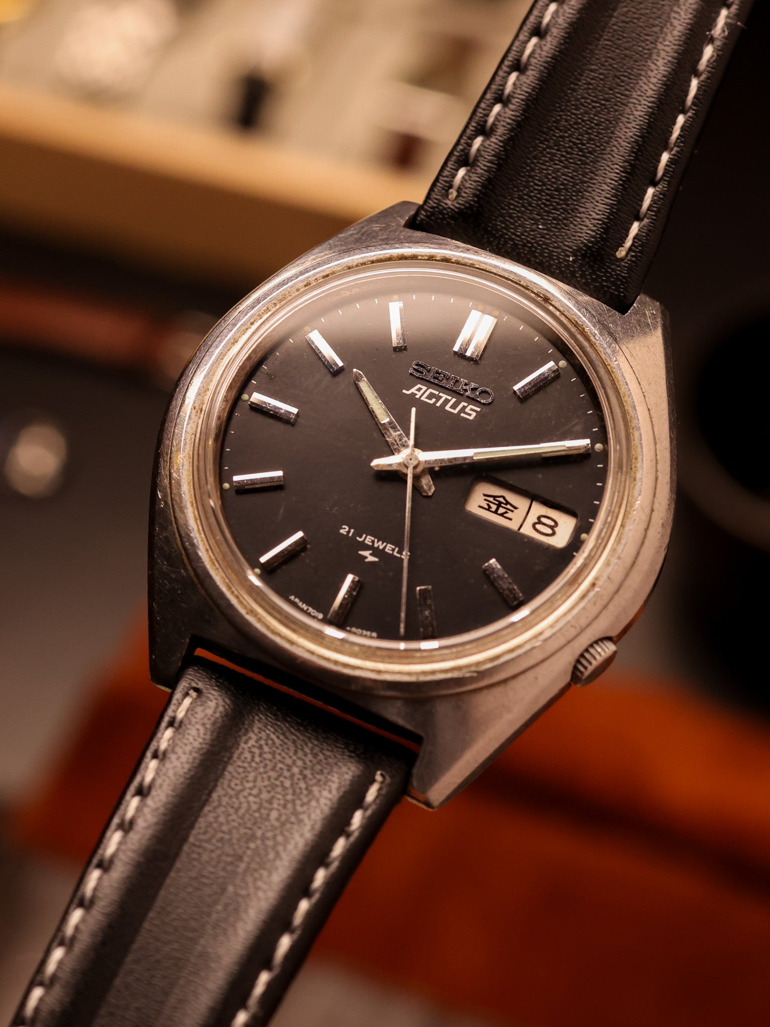 Seiko Actus JDM-[39mm] Automatic (Ref. 7019-8010)