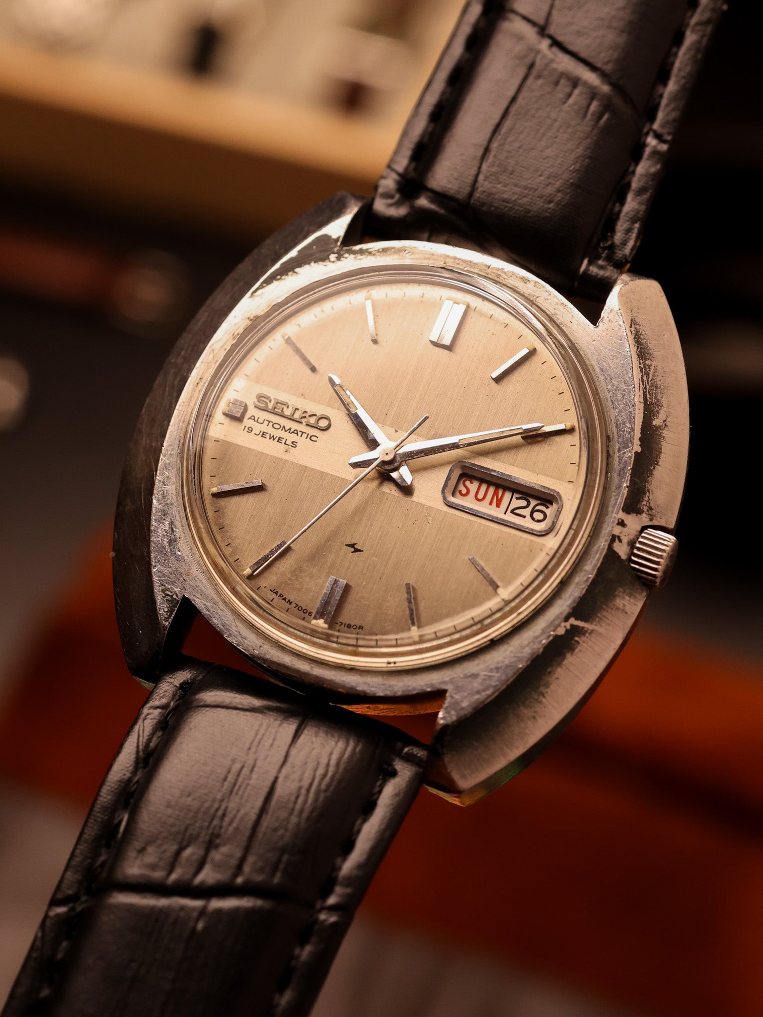 Seiko Batman-[40mm]	Automatic (Ref. 7006-7080)