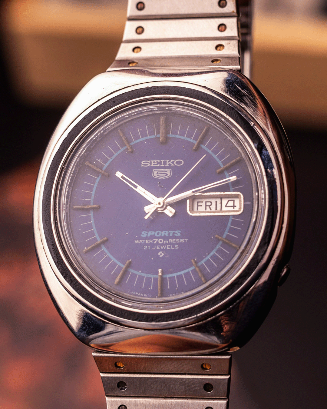 Seiko 5 Sports Blue Dial – [39mm] Automatic