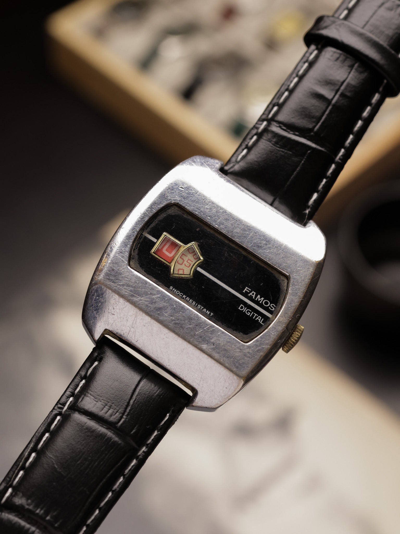 Famos Digital Jump Hour (Rare) - [39mm] Manual