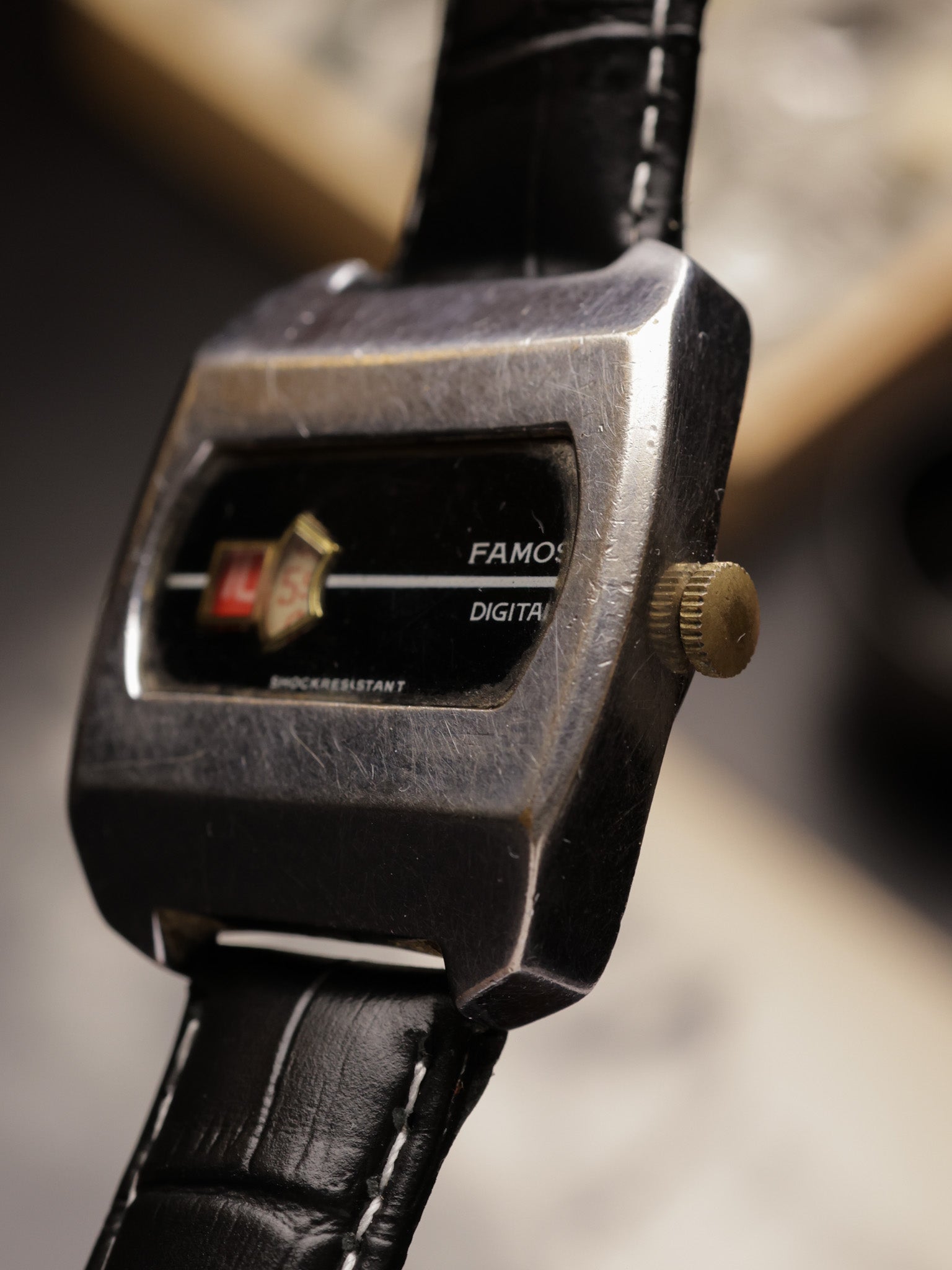 Famos Digital Jump Hour (Rare) - [39mm] Manual