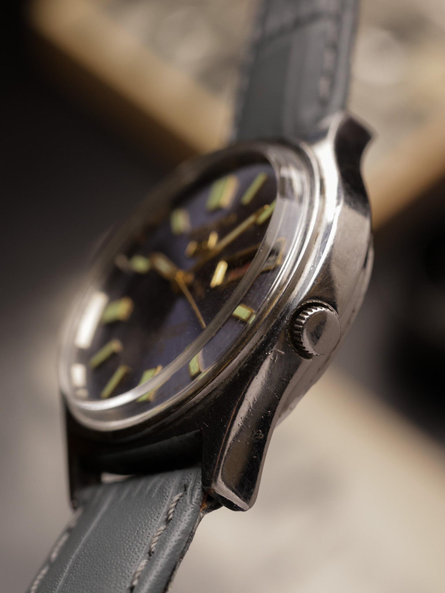 Seiko 5 (Ref. 7009 8950F) Rare Purple Dial-[39mm] Automatic