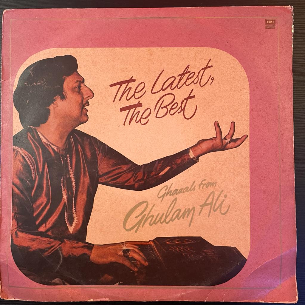 Ghulam Ali – The Latest, The Best Ghazals From Ghulam Ali (Used Vinyl - VG) NJ Marketplace