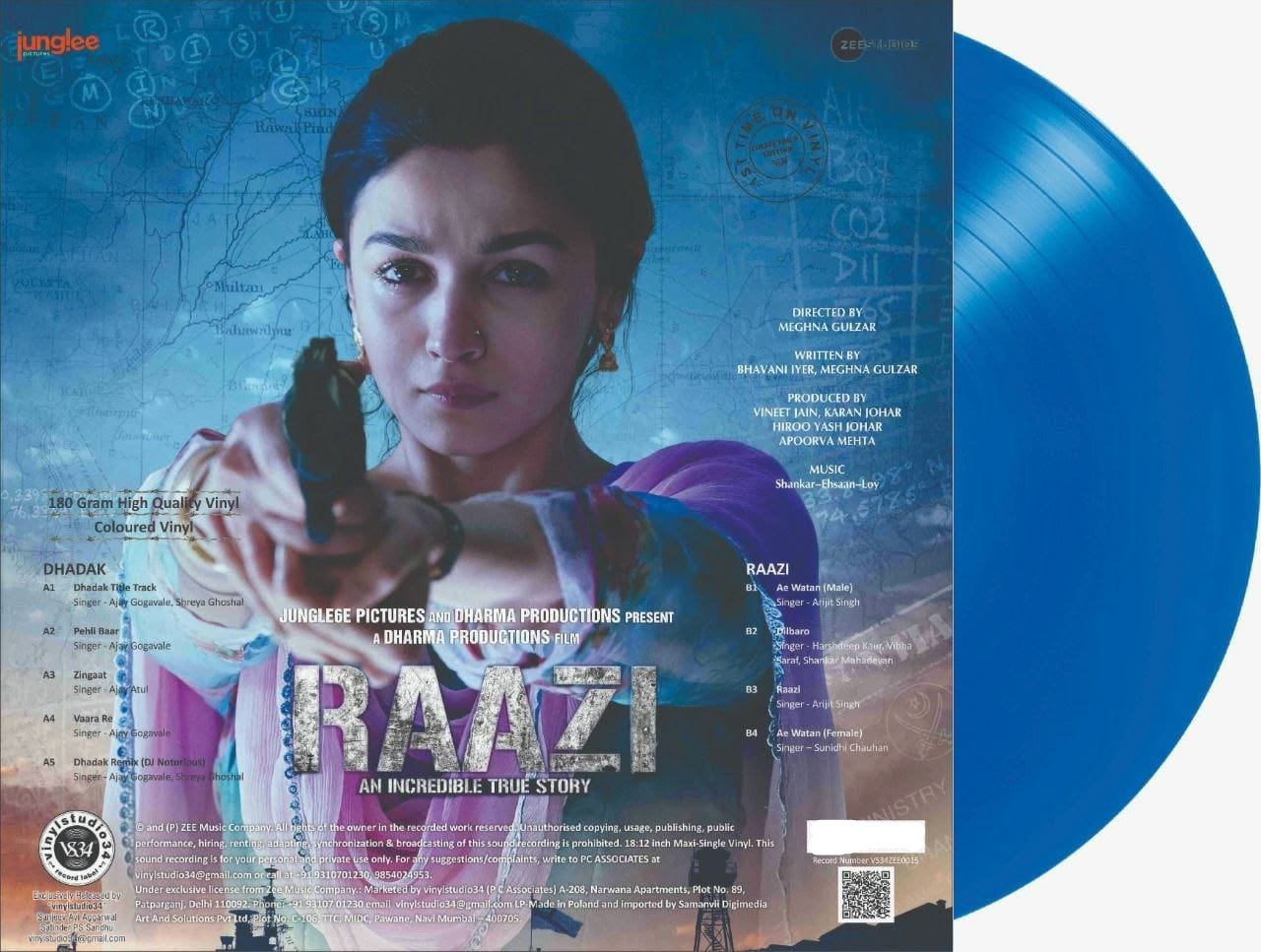 Ajay Atul/ Shankar Ehsaan Loy - Dhadak/ Raazi (Arrives in 7 Days)