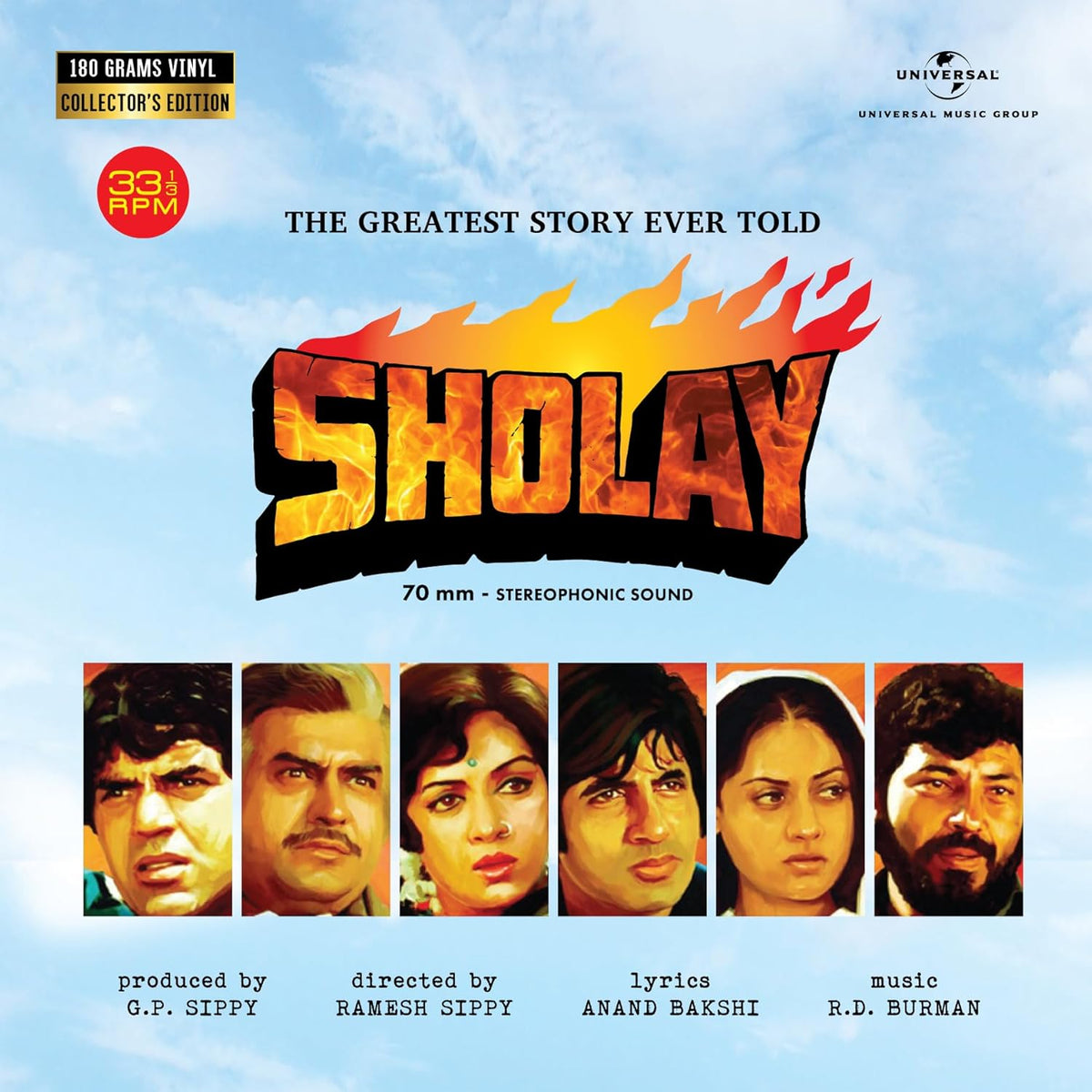 Buy Hindi Record 'R.D Burman - Sholay' | The Revolver Club