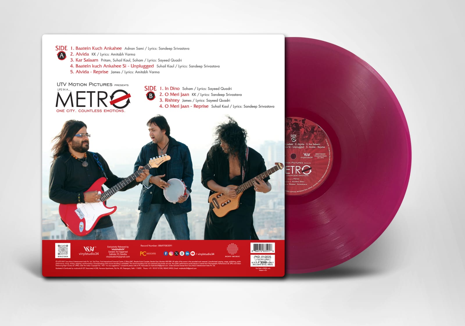 Pritam -  Life In A Metro (Arrives in 7 Days)