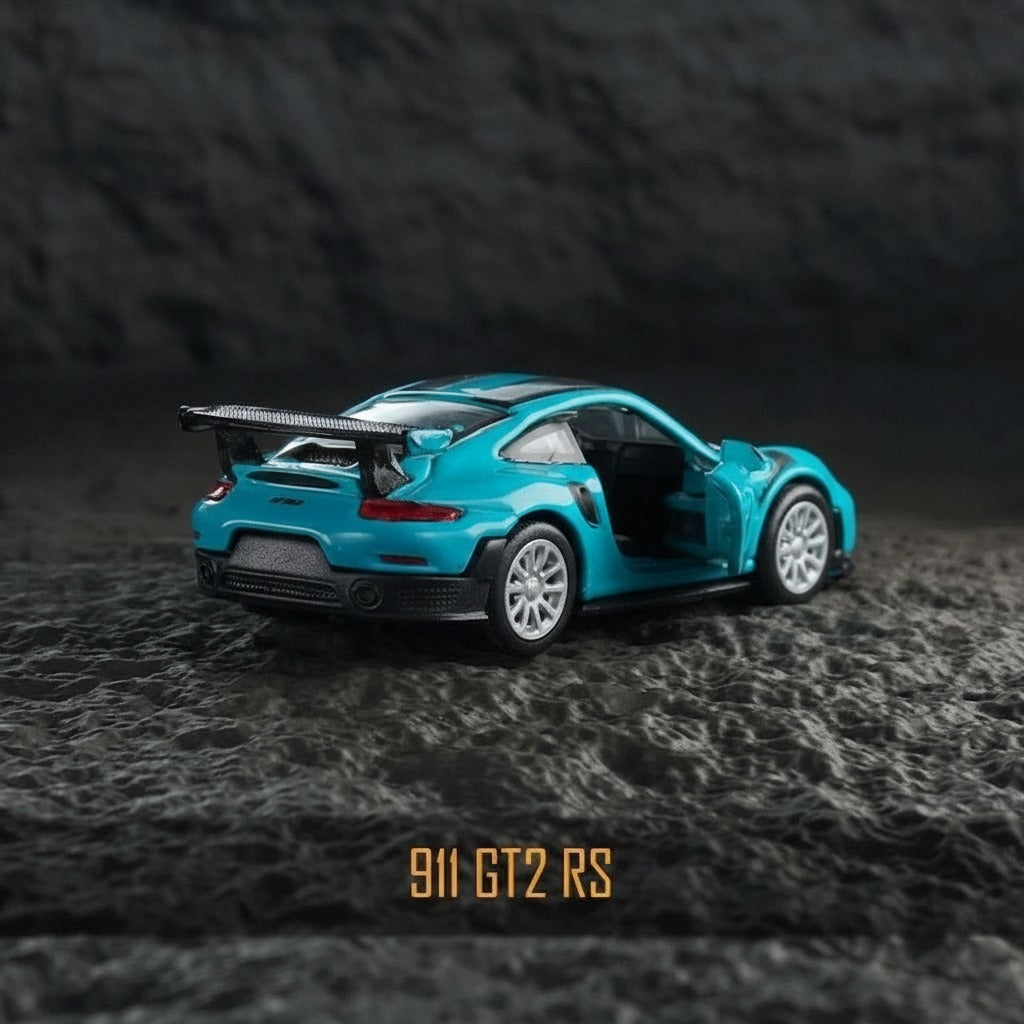 Official Bburago Porsche 911 GT2 RS - 1 : 64 Diecast Scale Model